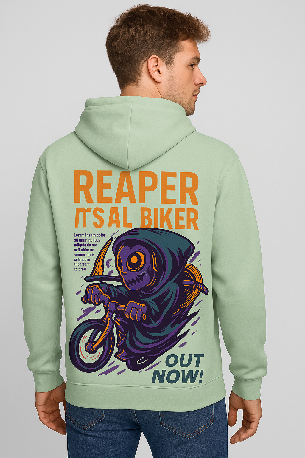 Reaper as Biker